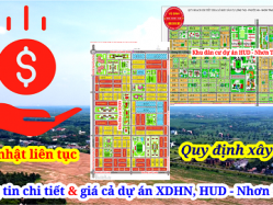 Thông tin, giá cả dự án XDHN, HUD Nhơn Trạch